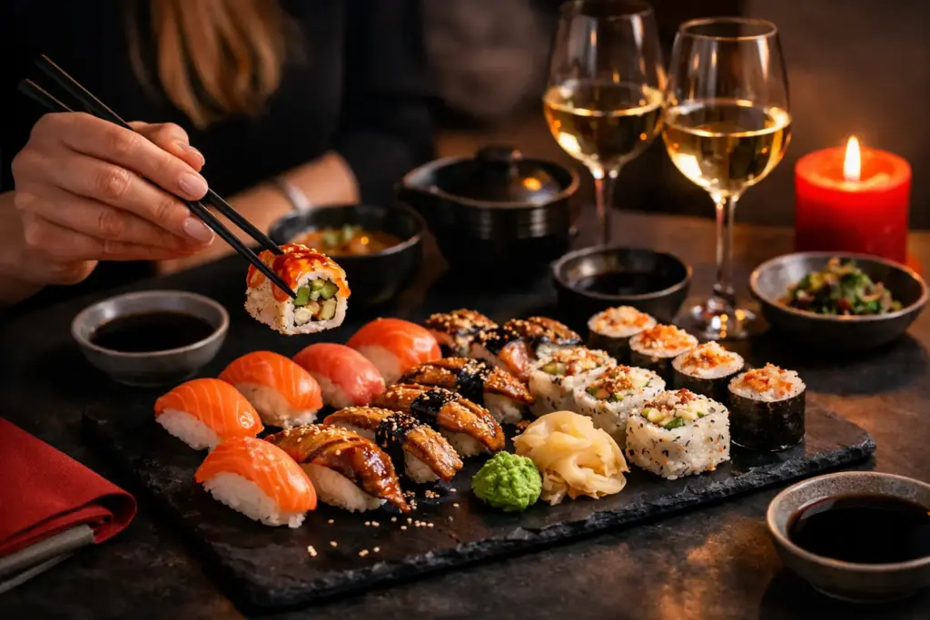 Najlepsze sushi na kolację — jak wybrać