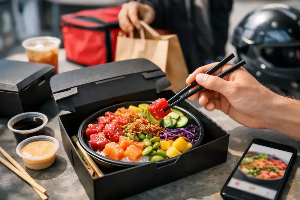Poke bowl Warszawa dowóz — jak wybierać dobrze