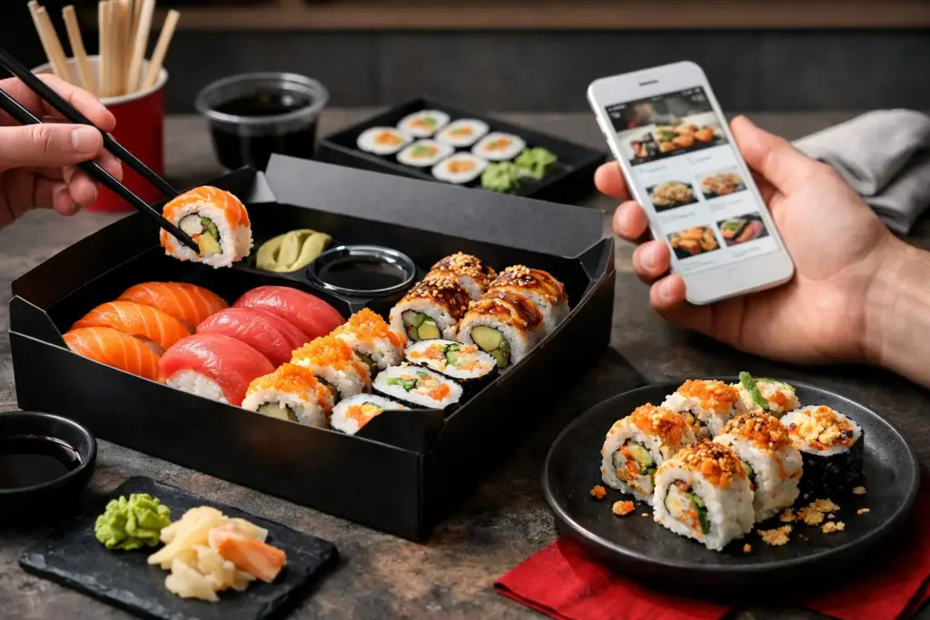 Sushi na wynos Kraków — co zamówić i kiedy