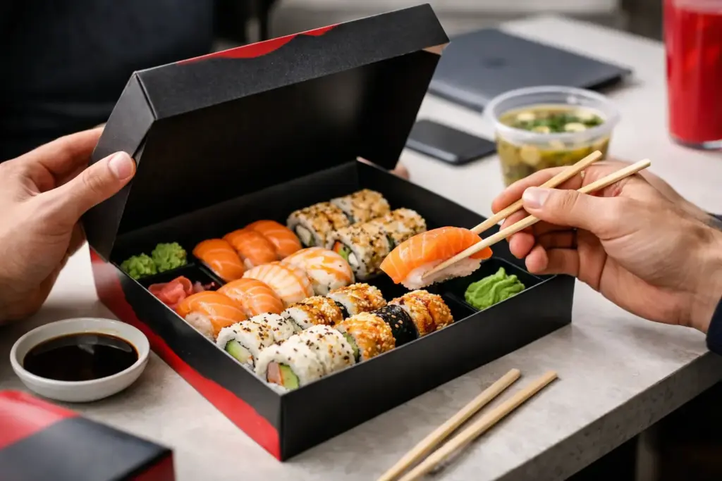 Szybkie sushi w Łodzi — zamów online bez czekania