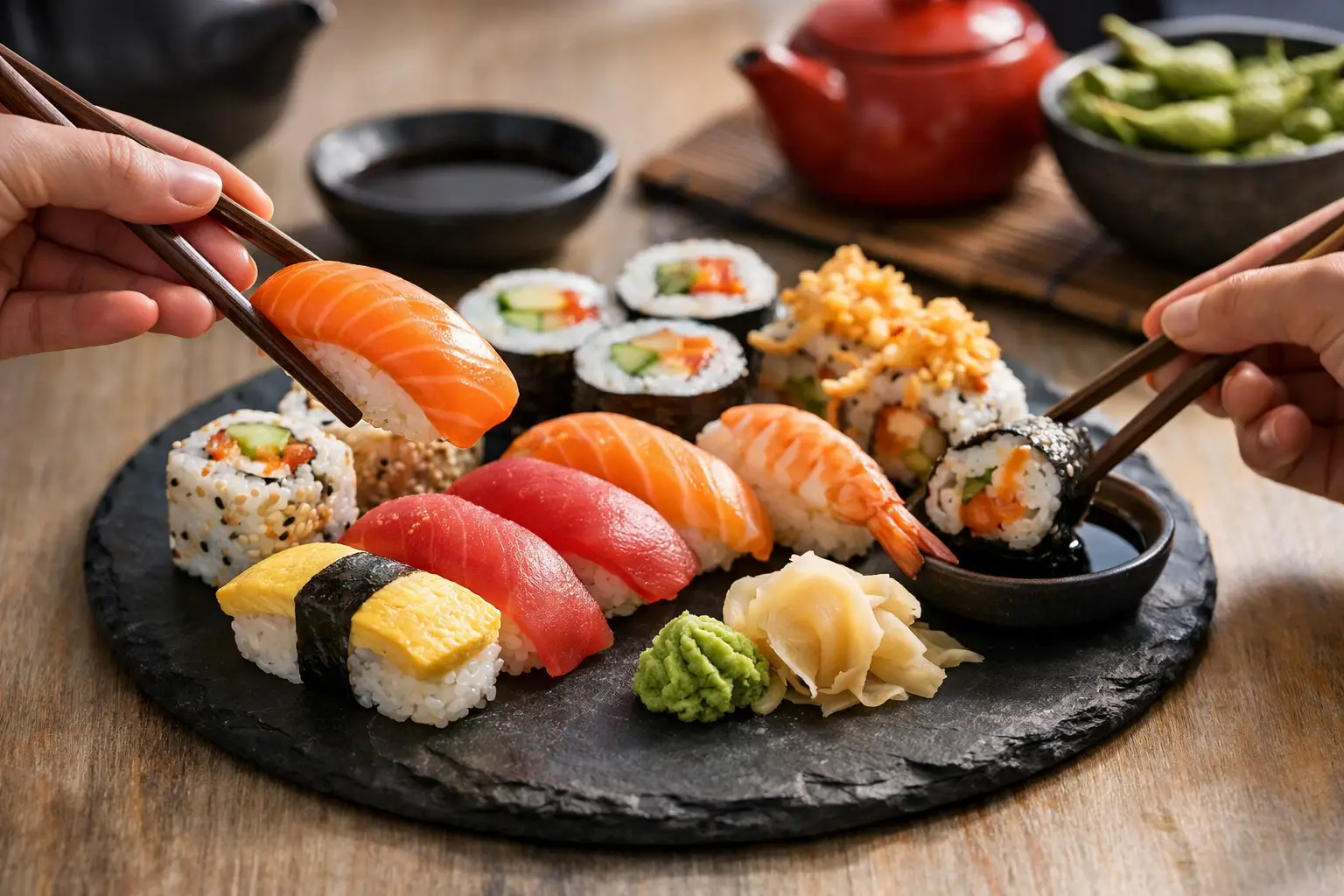 Menu sushi dla początkujących - co wybrać?