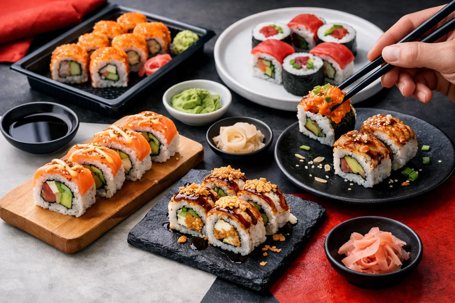 5 rolek sushi na początek - co wybrać?