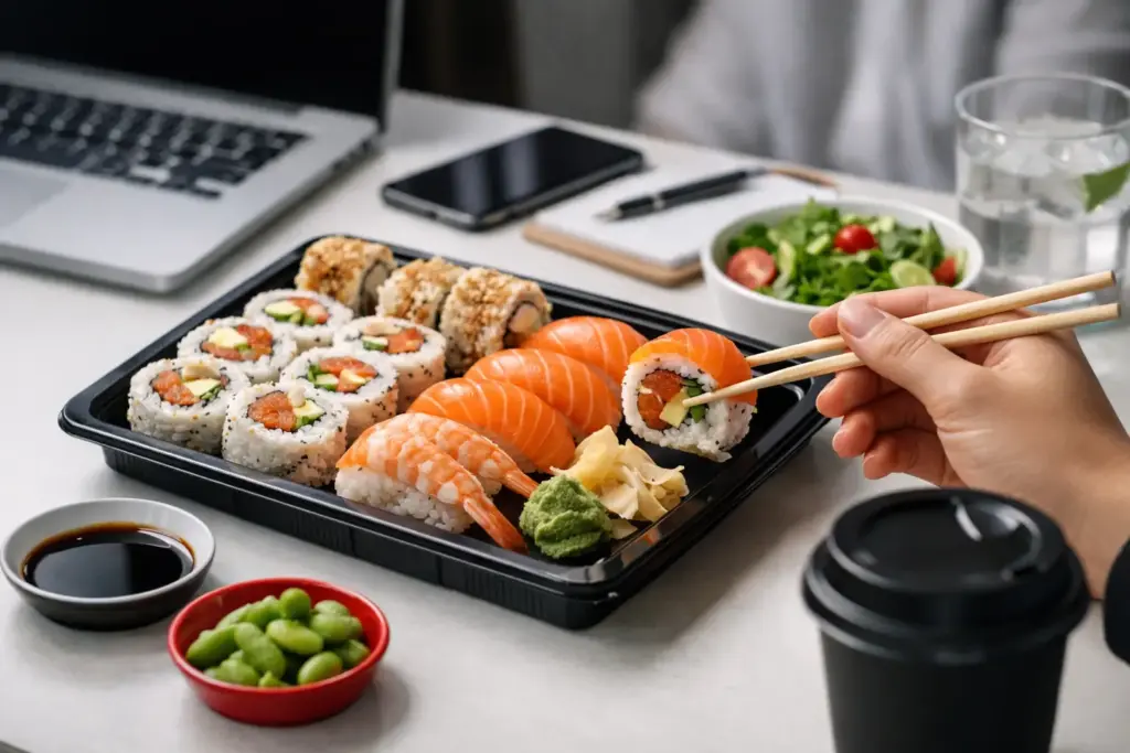 Czy sushi jest dobre na lunch? Sprawdzamy