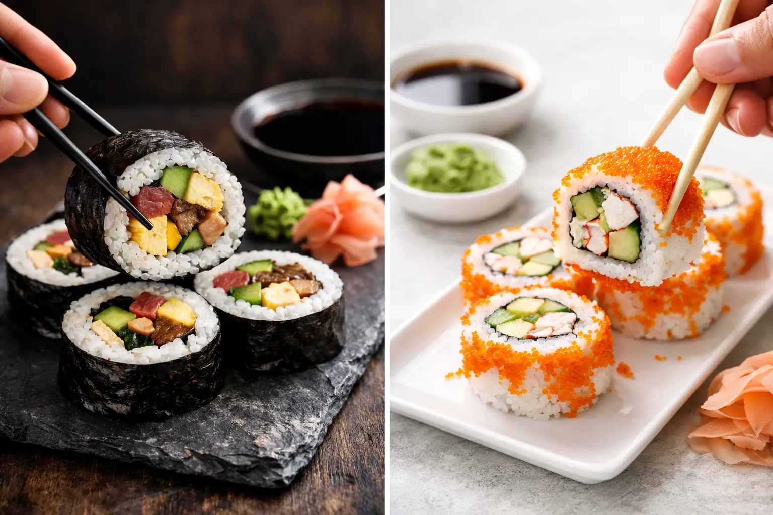 Futomaki czy california roll - co wybrać?
