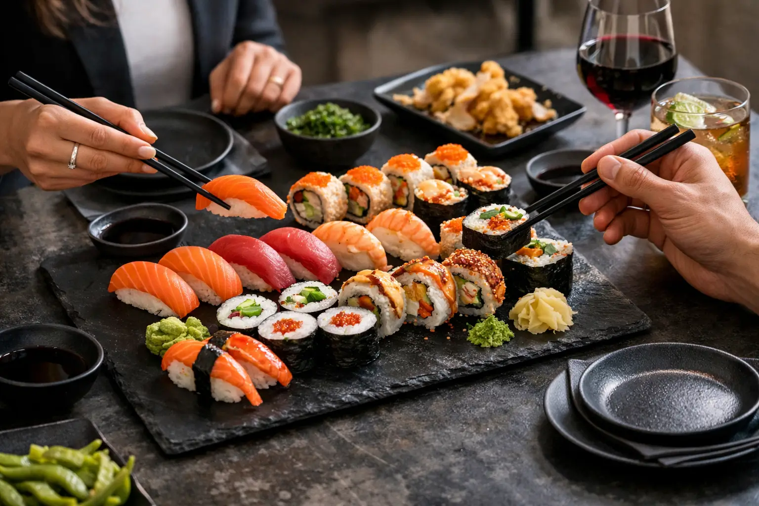 Ile sushi zamówić dla dwóch osób?