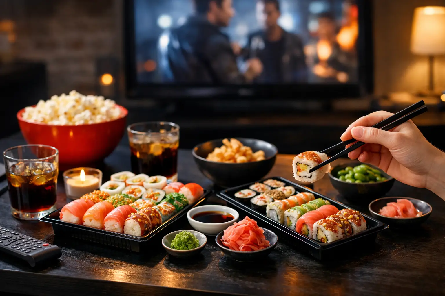 Najlepsze sushi na wieczór filmowy - co wybrać?