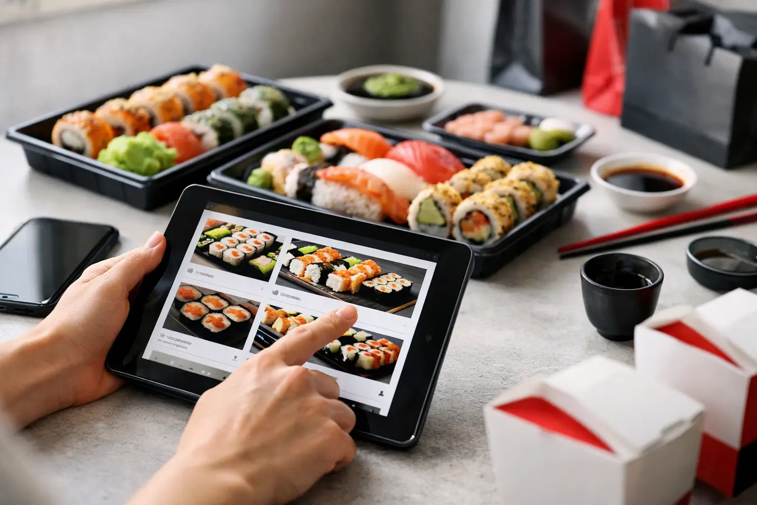Przewodnik po menu sushi online bez zgadywania