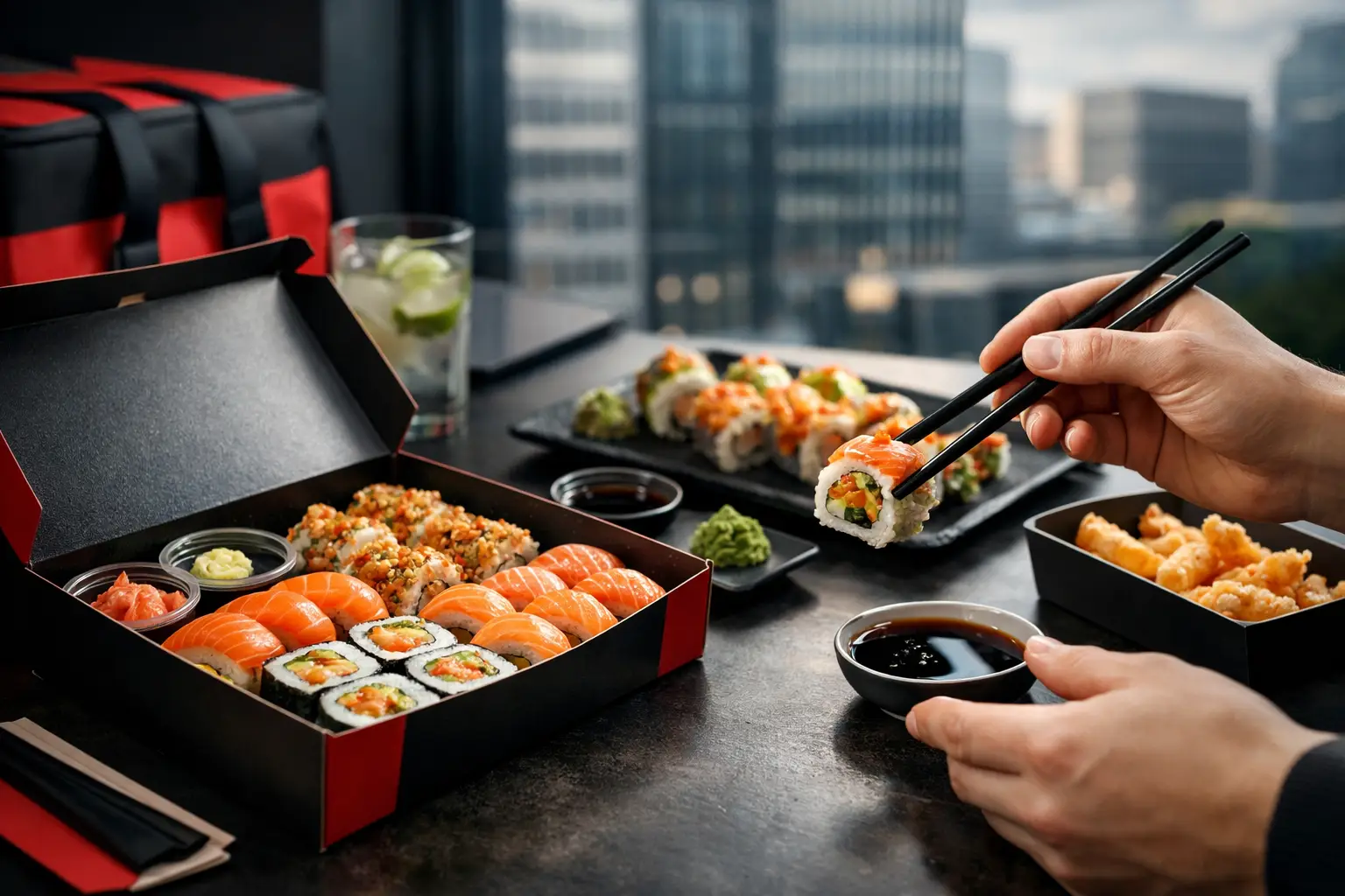 Sushi premium Katowice - dostawa, która robi różnicę