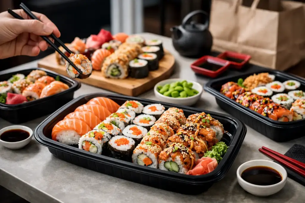 Duże menu sushi online na każdy apetyt