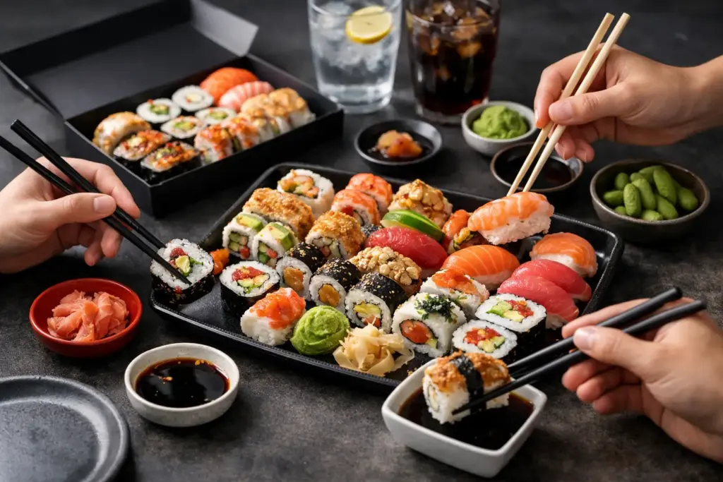 Jak dobrać sushi do grupy bez zgadywania