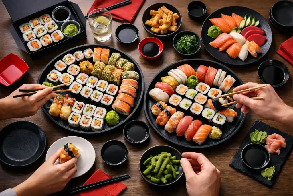 Jak skomponować sushi na imprezę bez chaosu