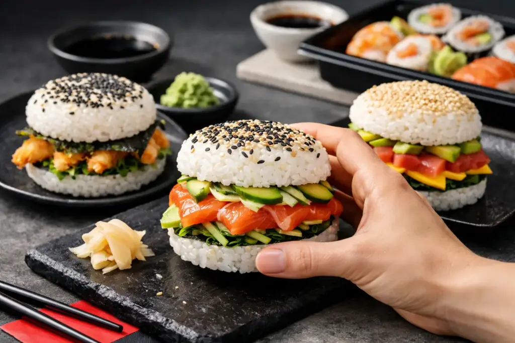 Najlepsze sushi burgery online – jak wybrać?