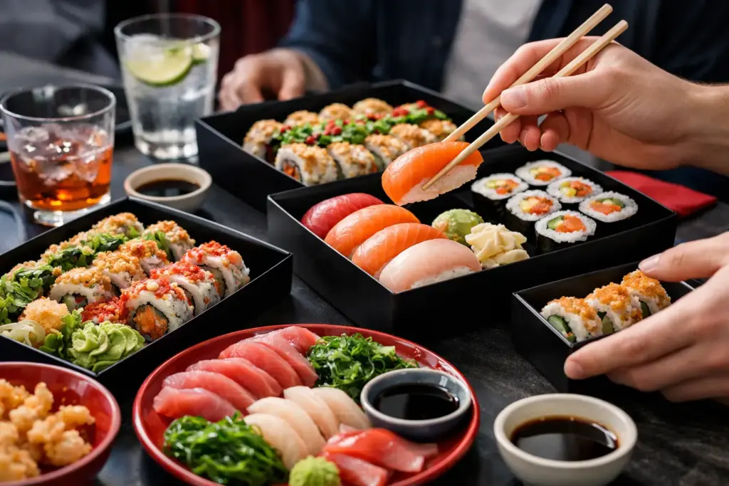 Sushi dla znajomych w Katowicach – co zamówić