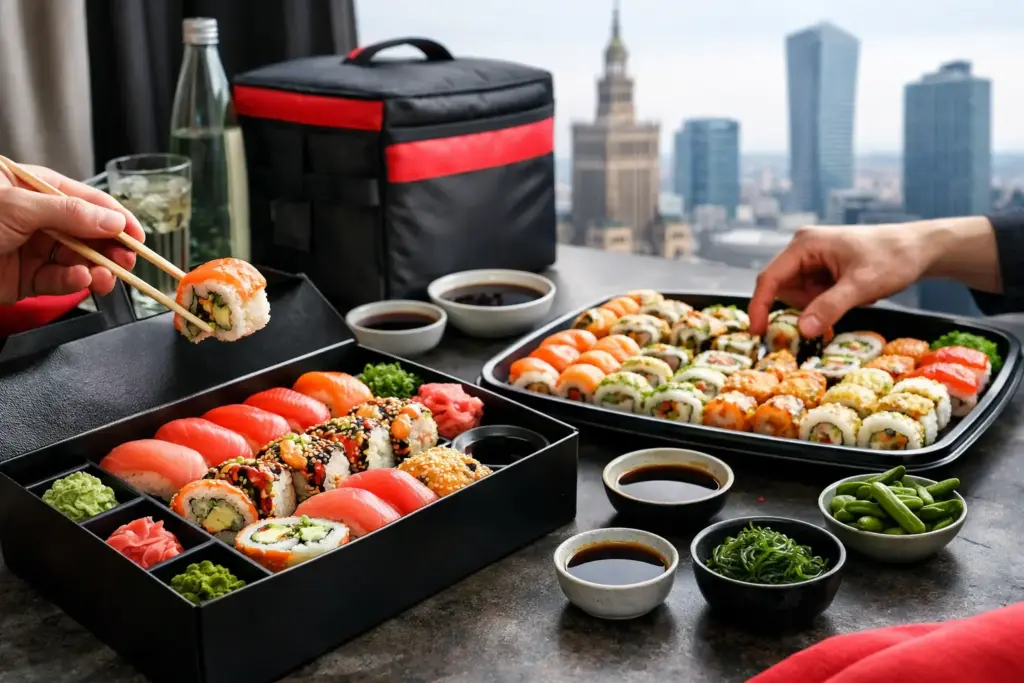 Sushi na imprezę Warszawa – zamów bez chaosu